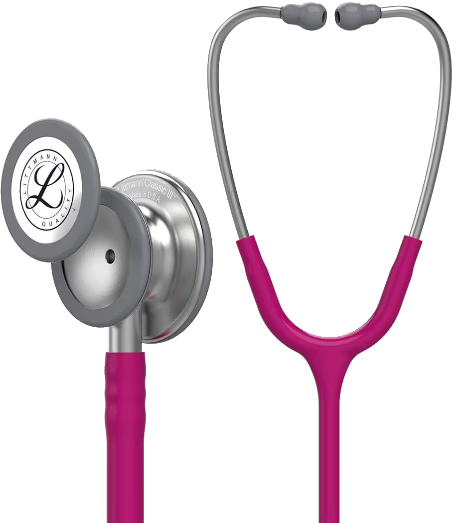 3M Littmann Classic III Stethoscope - Raspberry (5648)